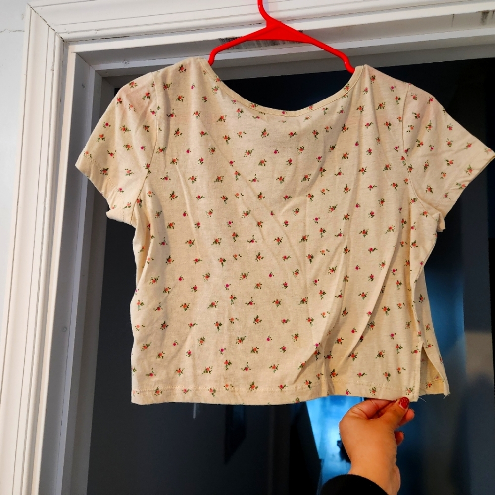 Floral Crop Top
